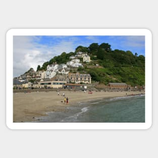 A View of East Looe Sticker